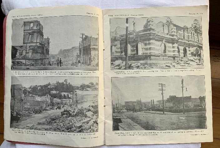 1931 New Zealand Hawkes Bay, Napier Hastings 1931 Earthquake booklet book